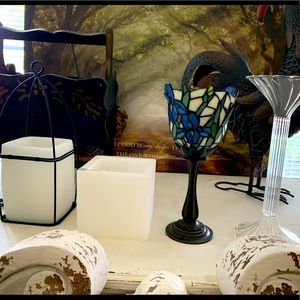 Partylite set of 4 candle holders.